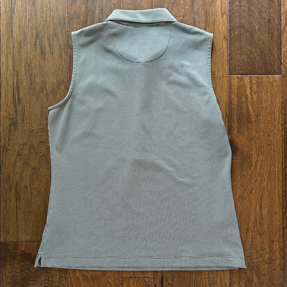 Golf Skort (4) and Sleeveless Polo (M) Black and White Lopez EP PRO - Picture 14 of 15